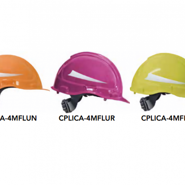 CASCO FLUORESCENTE